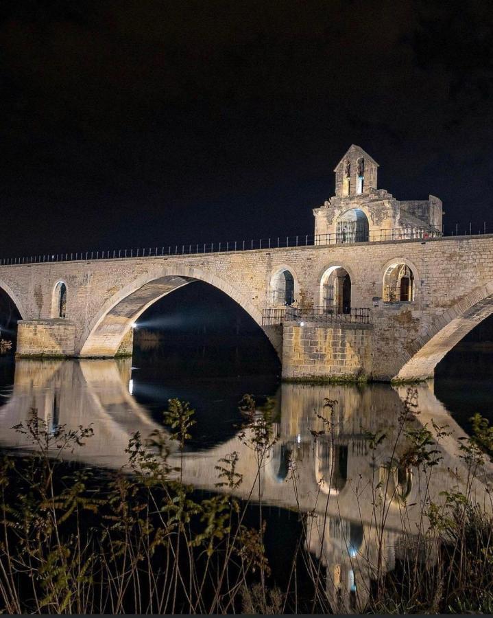 Chambre D'Hotes Les Cypres De L'Ile Avignon Exteriör bild